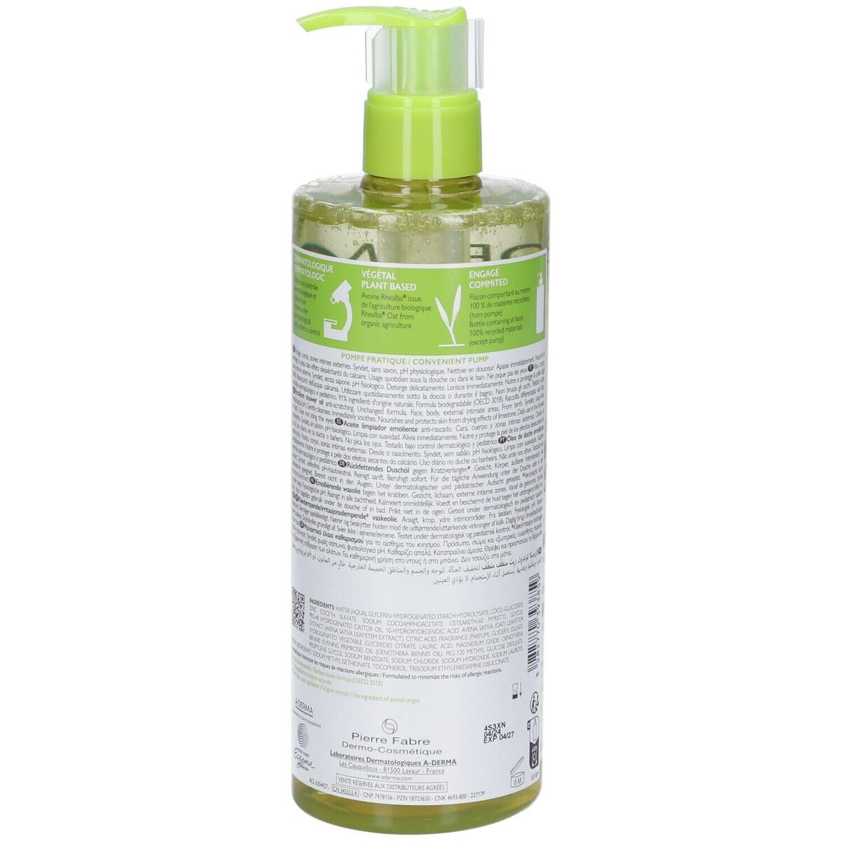 Hygiëneset A-Derma EXOMEGA