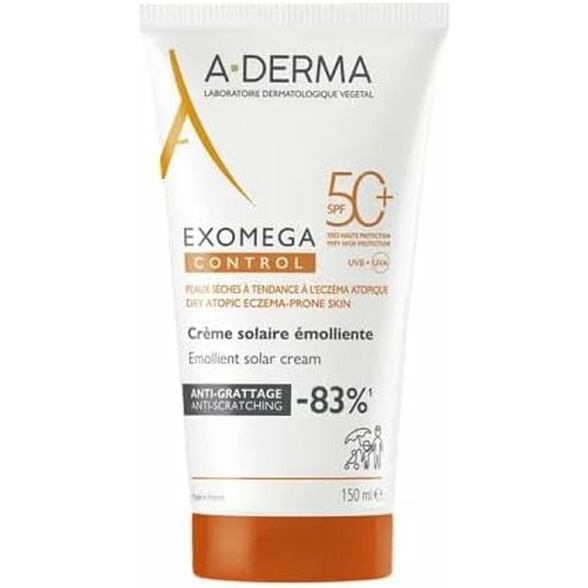 Gezichtszonnecrème A-Derma EXOMEGA