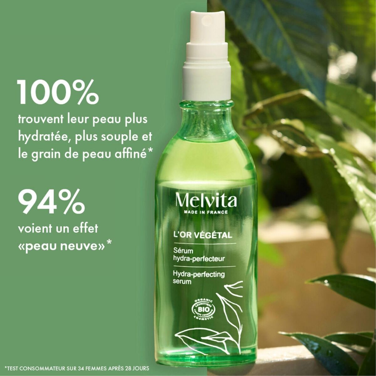 Cosmeticaset voor Dames Melvita L'OR VÉGÉTAL 2 Onderdelen - Schoonheid, Huidverzorging - Melvita