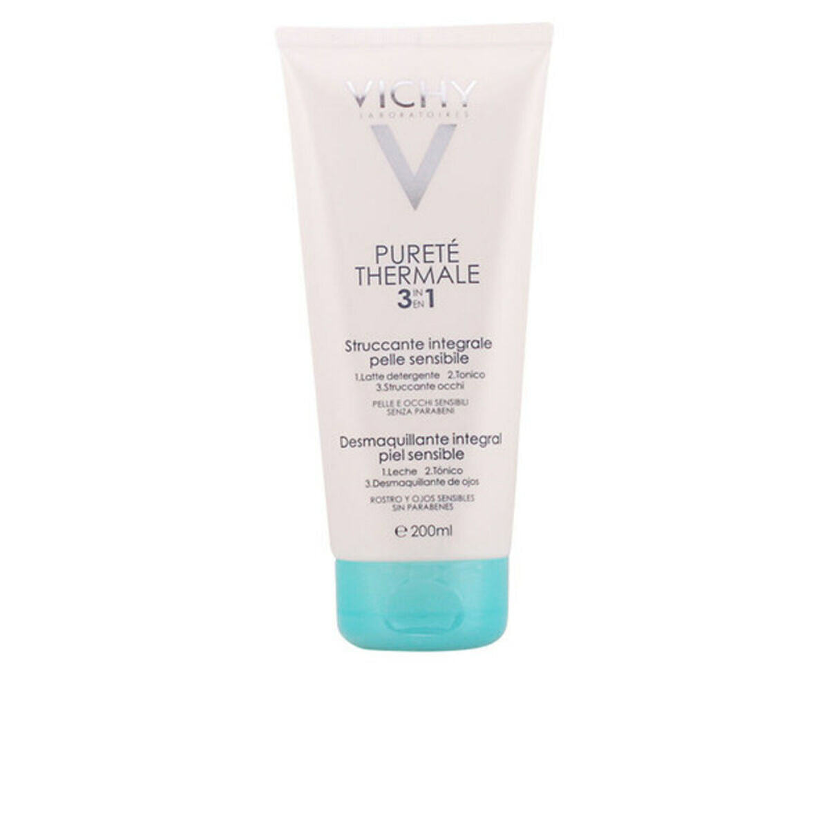 Gezichtsmake - Up Verwijdercrème Vichy Pureté Thermale 3 in 1 - Schoonheid, Huidverzorging - Vichy