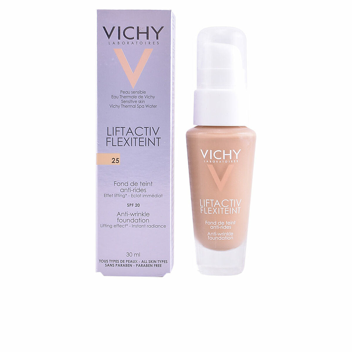 Vloeibare Foundation Make - up Liftactiv Flexiteint Vichy Spf 20 - Schoonheid, Make - up - Vichy