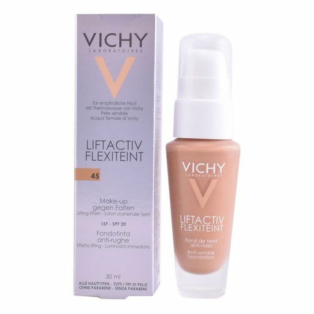 Vloeibare Foundation Make - up Liftactiv Flexiteint Vichy Spf 20 - Schoonheid, Make - up - Vichy