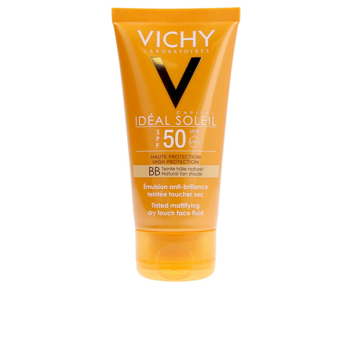 Zonnebrandcrème met Kleur Vichy Idéal Soleil Natuurlijk Spf 50 50 ml - Schoonheid, Huidverzorging - Vichy