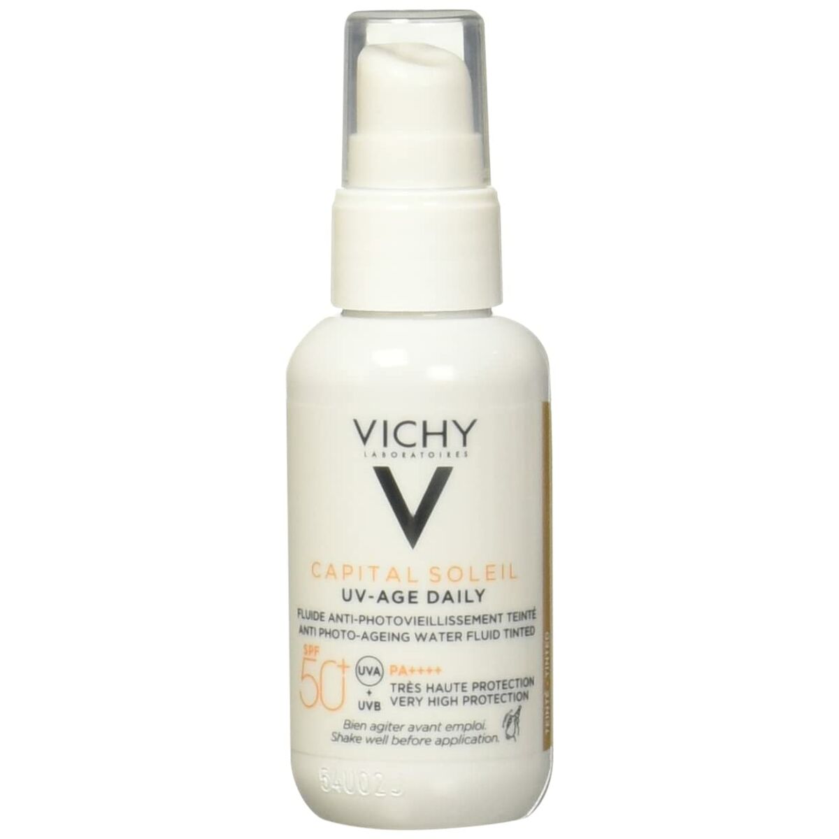 Zonnebrandcrème met Kleur Vichy Capital Soleil Spf 50+ 40 ml Anti-Rimpel