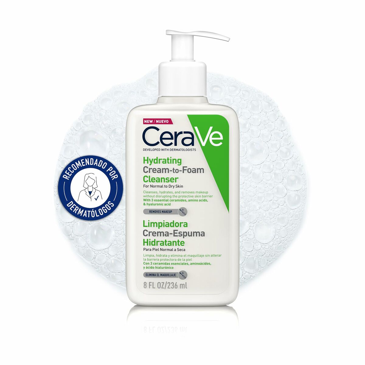 Make - Up Remover Schuim Crème CeraVe CERAVE CLEANSER 473 ml - Schoonheid, Huidverzorging - CeraVe