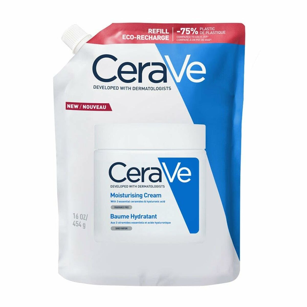 Gezichtscrème CeraVe CERAVE MOISTURISING 454 g - Schoonheid, Huidverzorging - CeraVe