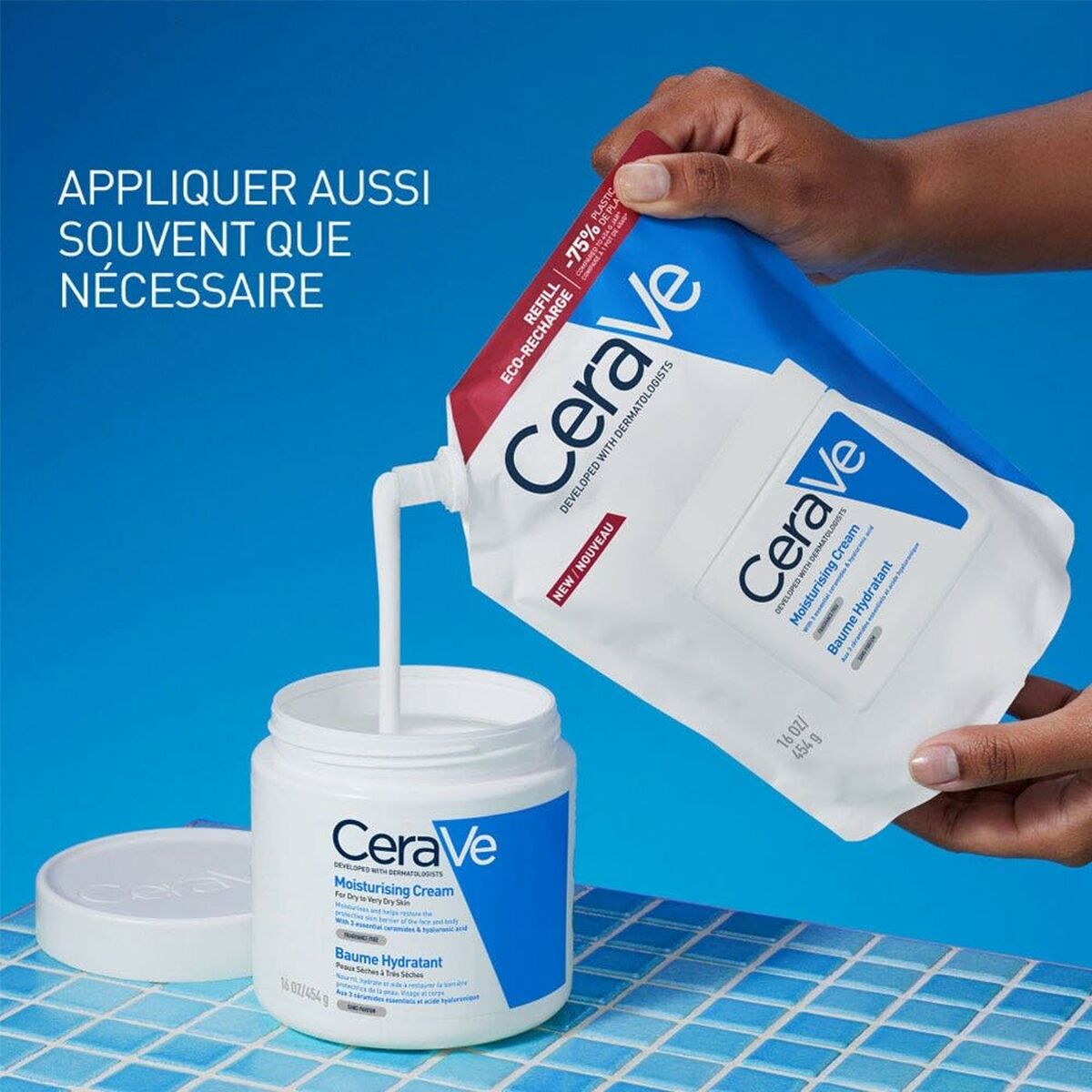 Gezichtscrème CeraVe CERAVE MOISTURISING 454 g - Schoonheid, Huidverzorging - CeraVe
