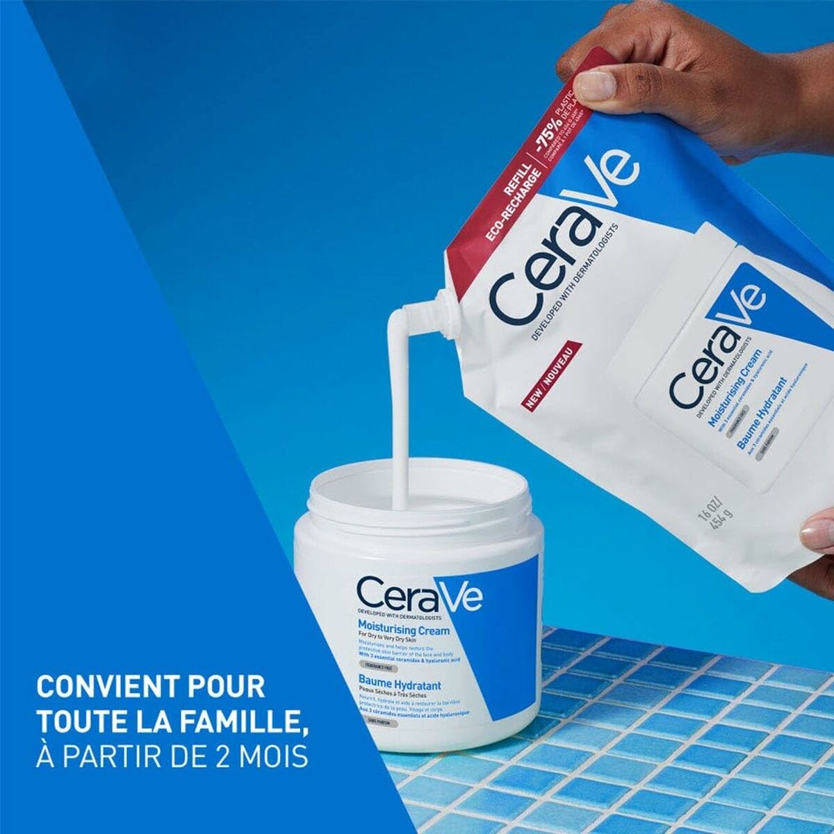 Gezichtscrème CeraVe CERAVE MOISTURISING 454 g - Schoonheid, Huidverzorging - CeraVe
