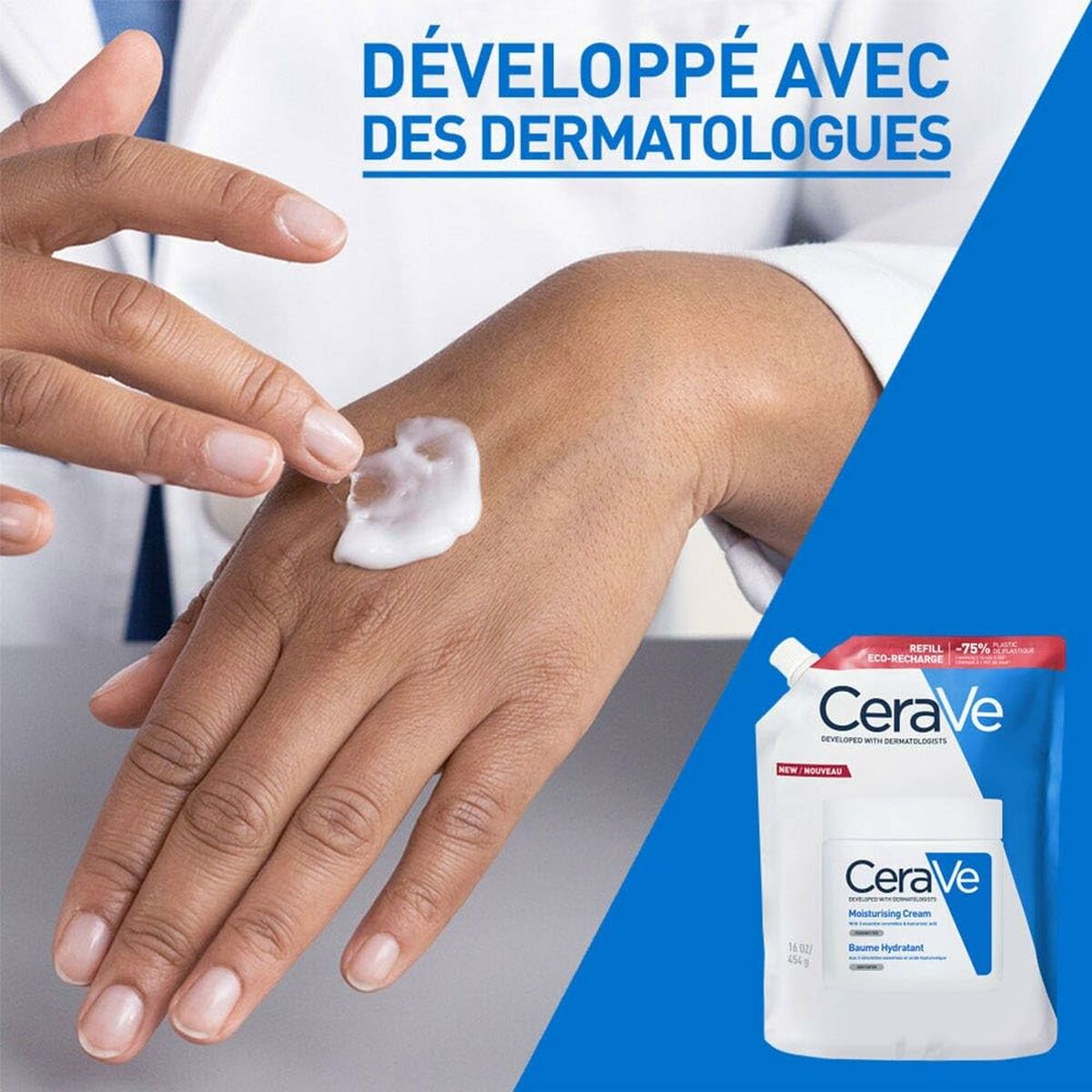 Gezichtscrème CeraVe CERAVE MOISTURISING 454 g - Schoonheid, Huidverzorging - CeraVe