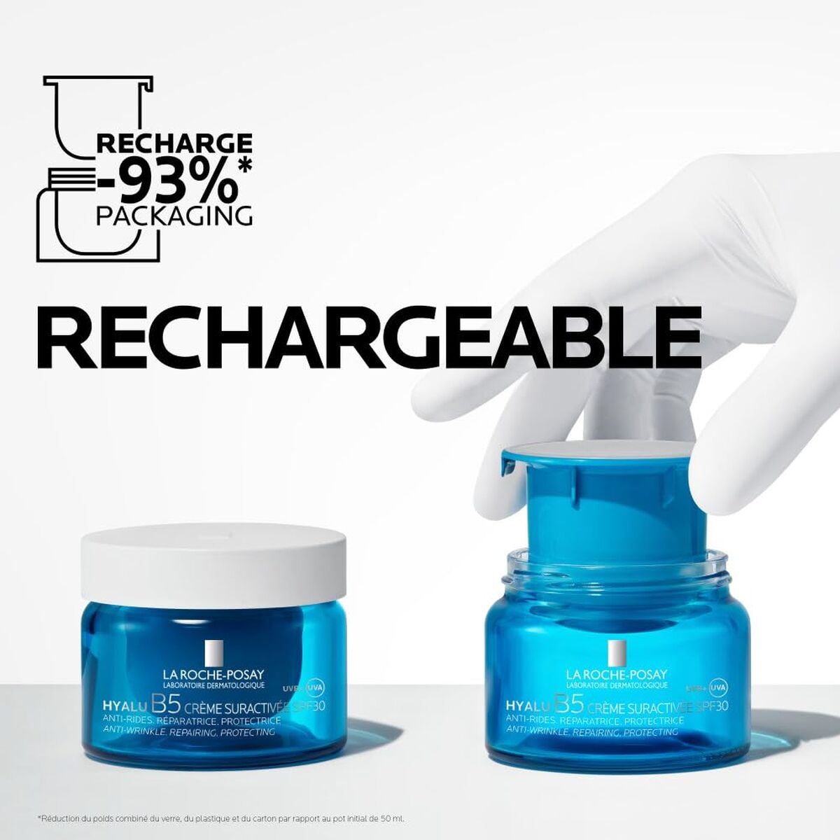 Gezichtscrème La Roche Posay HYALU B5 Spf 30 50 ml - Schoonheid, Huidverzorging - La Roche Posay