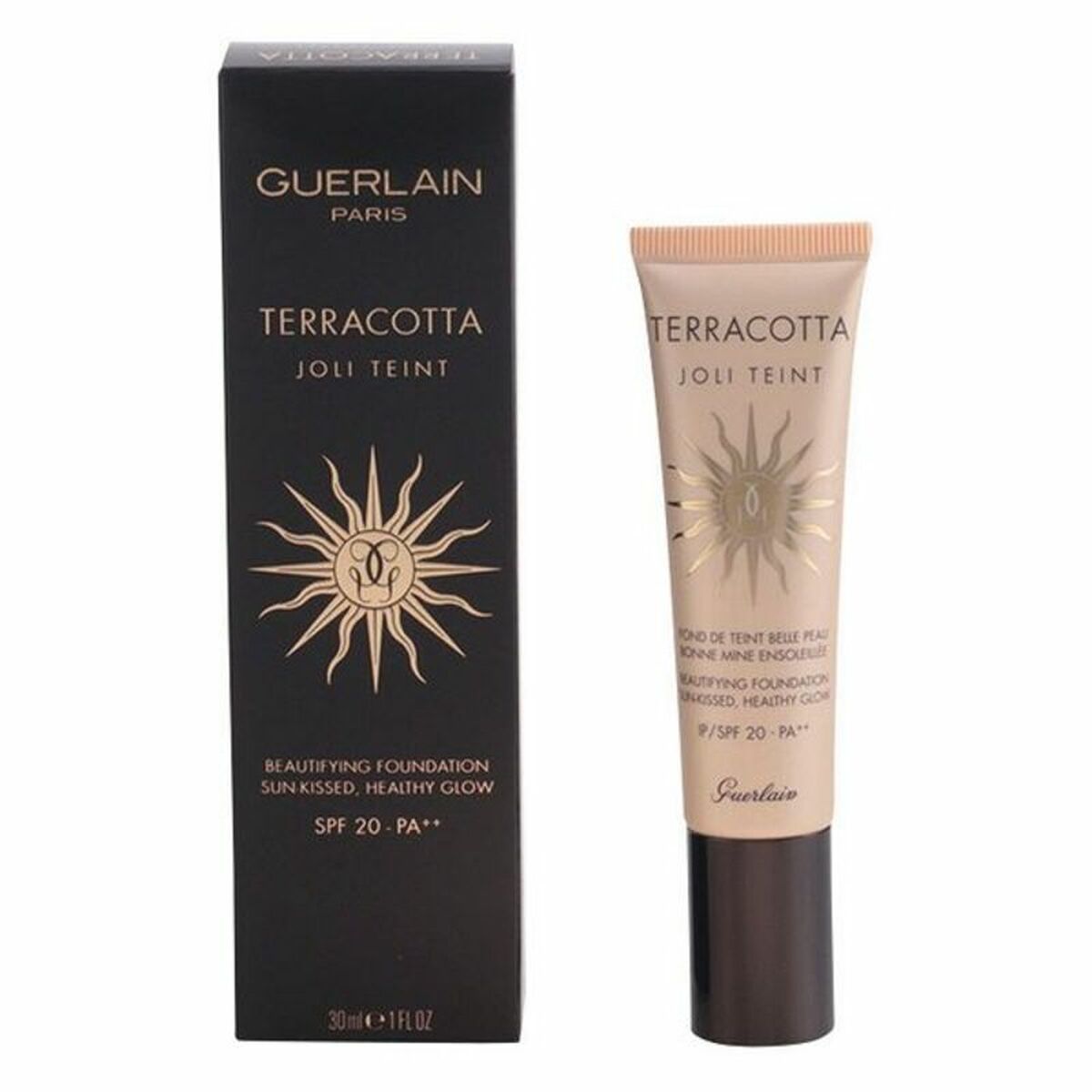 Vloeibare Foundation Make - up Guerlain Terracotta Joli Teint Bruin Spf 20 30 ml - Schoonheid, Make - up - Guerlain