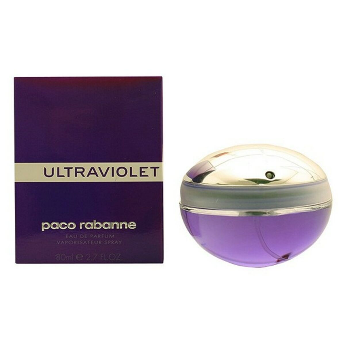 Damesparfum Paco Rabanne Ultraviolet EDP 80 ml - Schoonheid, Parfums en geuren - Paco Rabanne