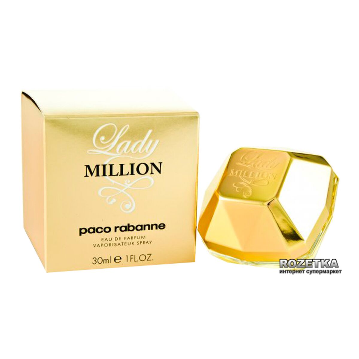 Damesparfum Paco Rabanne Lady Million EDP 30 ml - Schoonheid, Parfums en geuren - Paco Rabanne