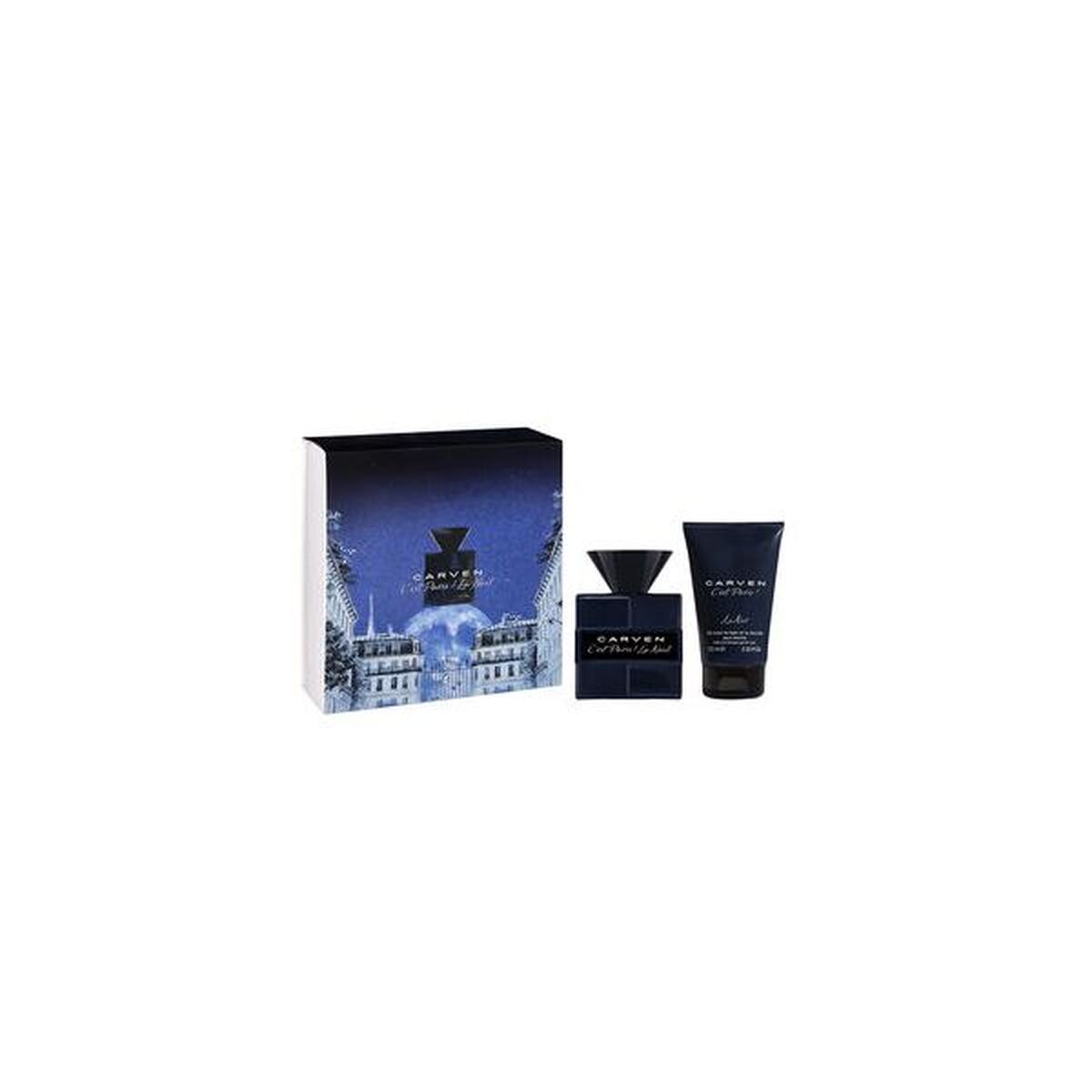 Parfumset voor Heren Carven C'EST PARIS la nuit 2 Onderdelen - Schoonheid, Parfums en geuren - Carven