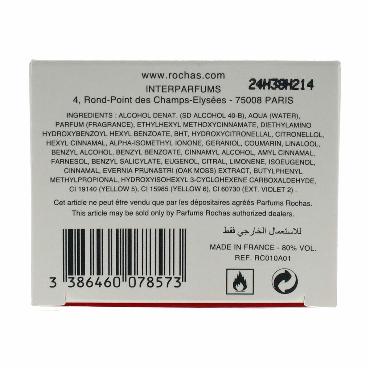 Damesparfum Rochas MADAME EDT 100 ml