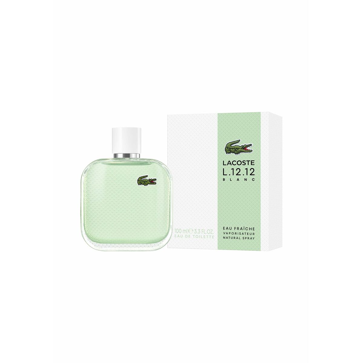 Herenparfum Lacoste L.12.12 Blanc Fraiche EDT 100 ml - Schoonheid, Parfums en geuren - Lacoste