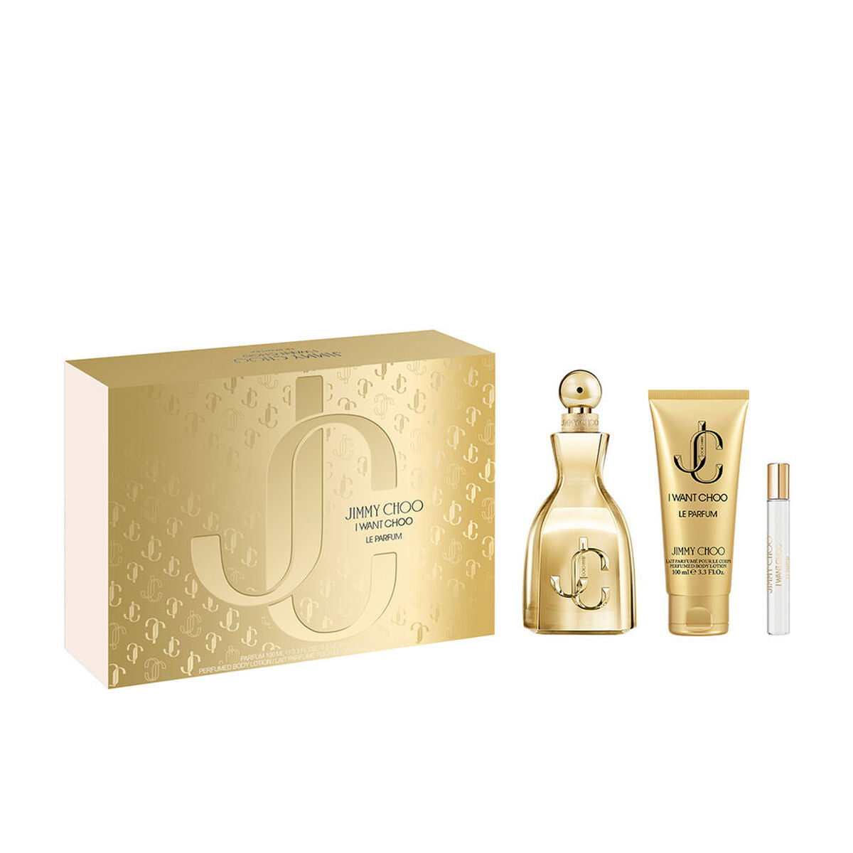 Parfumset voor Dames Jimmy Choo I WANT CHOO 3 Onderdelen