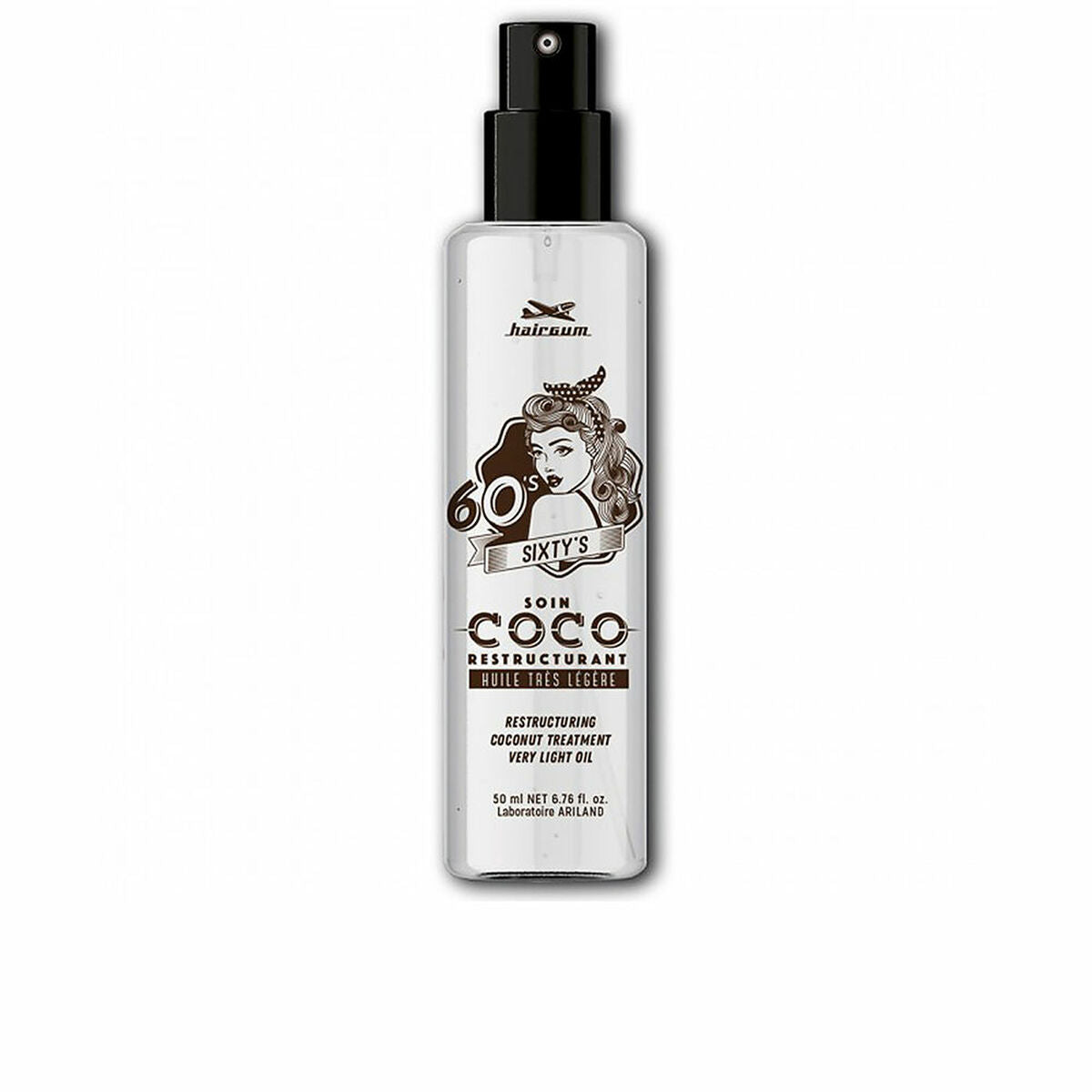 Haarbeschermende Olie Hairgum S 50 ml Kokosnoot