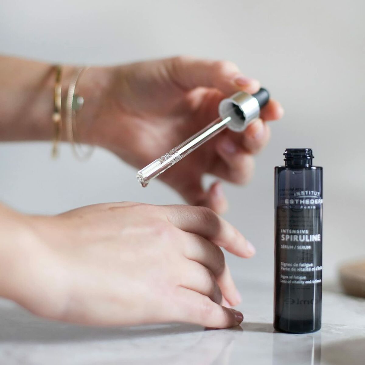 Gezichtsserum Institut Esthederm Intensive Spiruline 30 ml - Schoonheid, Huidverzorging - Institut Esthederm