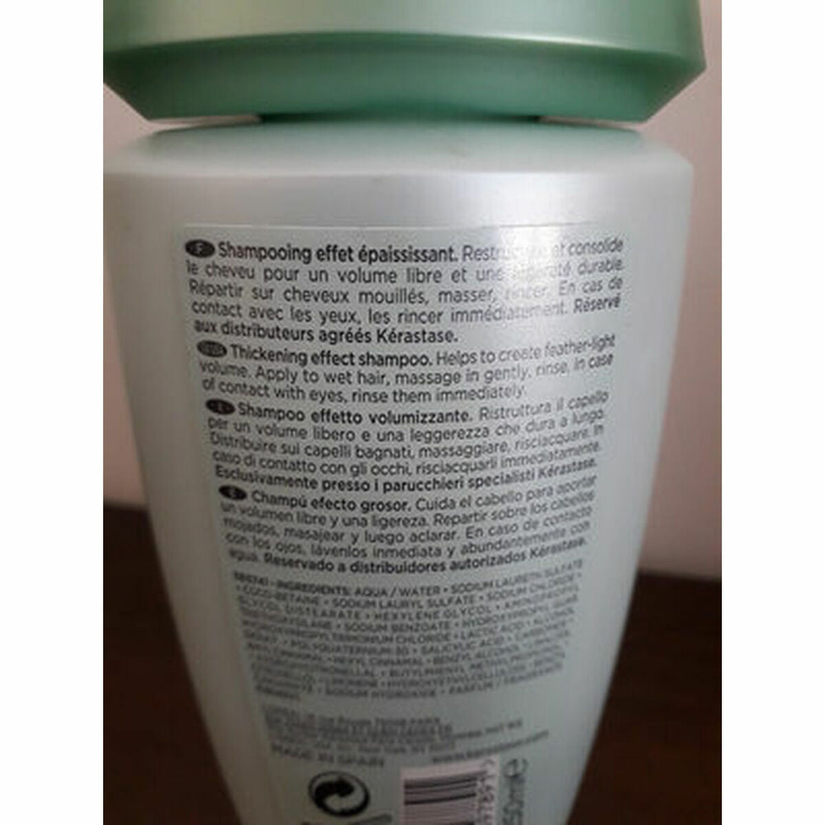 Volumegevende Shampoo Bain Volumifique Kerastase Resistance Bain Volumifique, 250 ml (250 ml) - Schoonheid, Haarverzorging - Kerastase