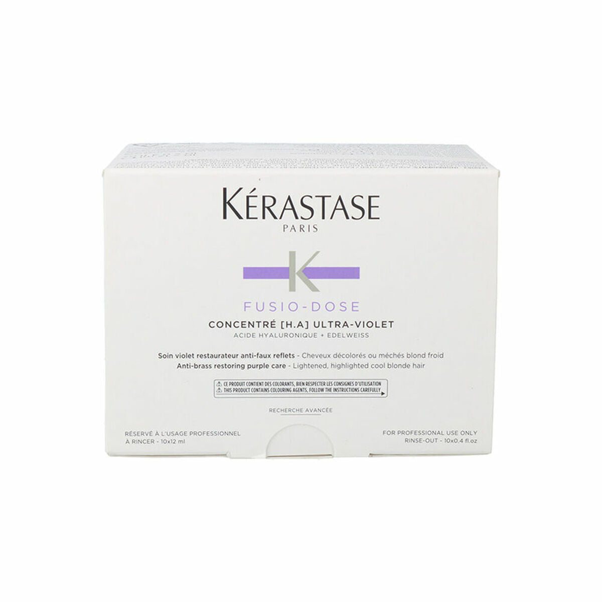 Kleurneutraliserende Kerastase E3430000 Anti-yellowing Treatment 10 Stuks