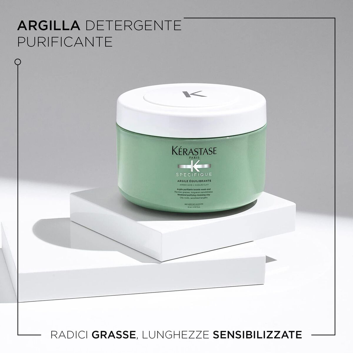 Haarklei Kerastase E3519700 200 ml 250 ml Balancerende - Schoonheid, Haarverzorging - Kerastase