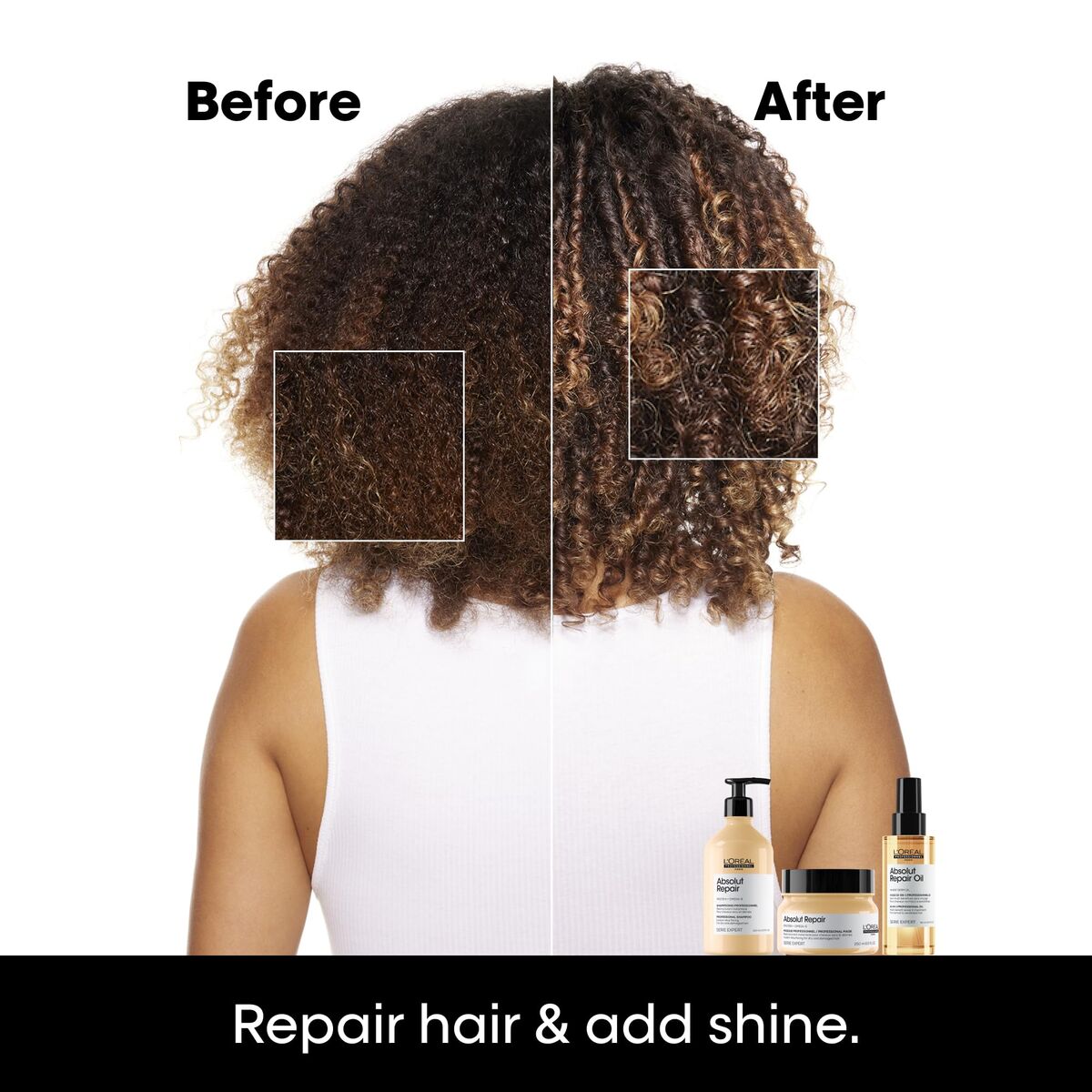 Dagcrème L'Oreal Professionnel Paris ABSOLUT REPAIR 250 ml - Schoonheid, Haarverzorging - L'Oreal Professionnel Paris