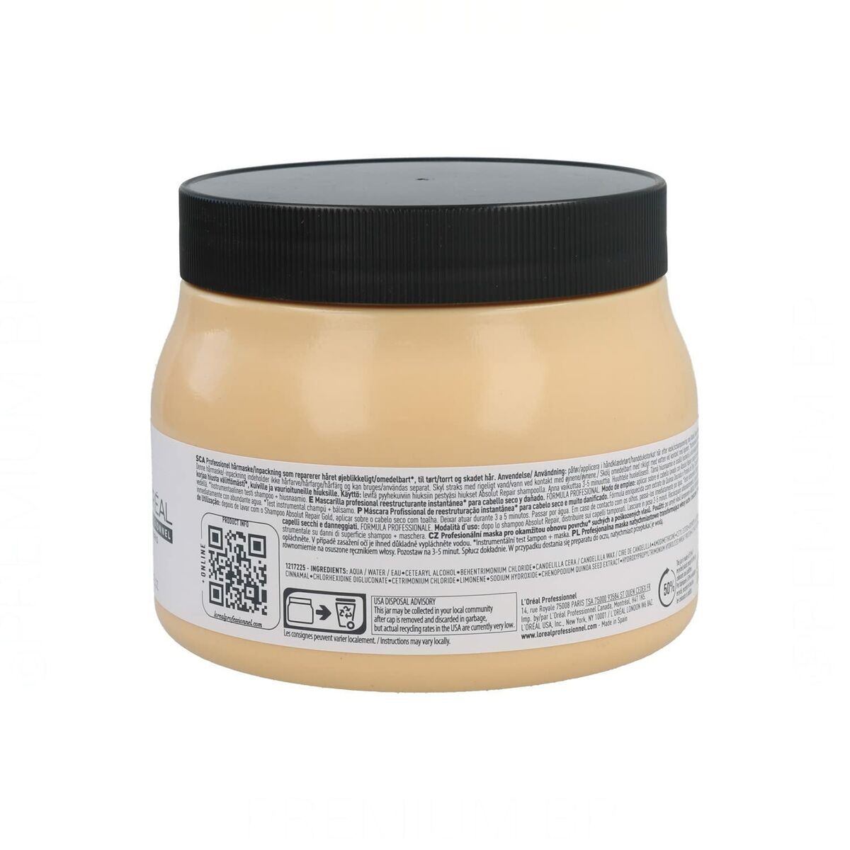 Haarmasker L'Oreal Professionnel Paris Absolut Repair Gold 500 ml