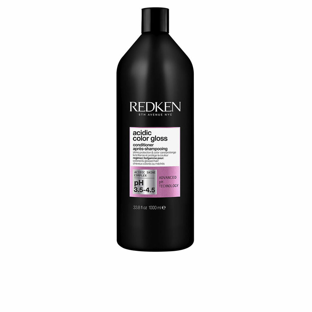Conditioner voor Droog Haar Redken ACIDIC COLOR GLOSS 1 L Helderheidsversterker