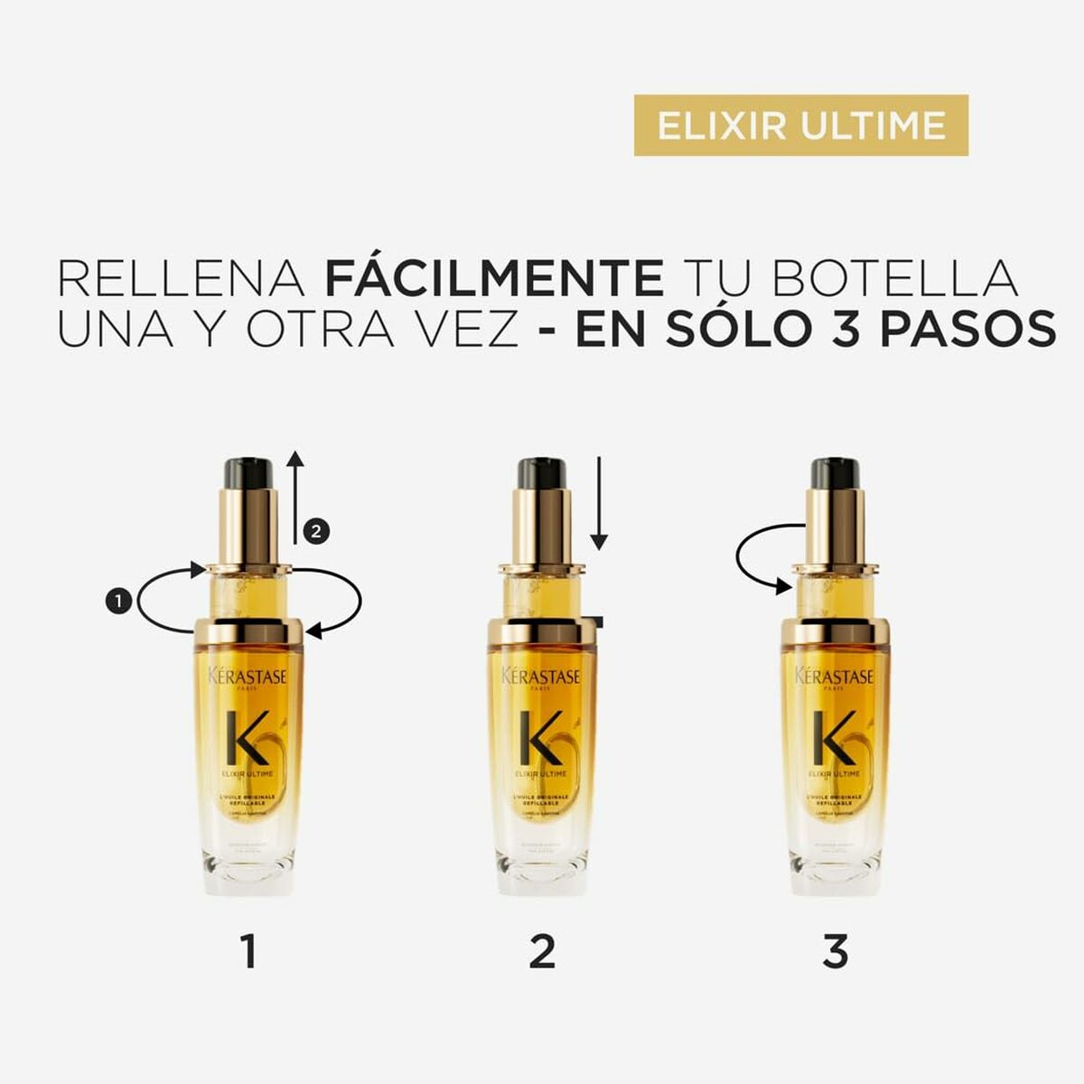 Haarolie Kerastase ELIXIR ULTIME 75 ml - Schoonheid, Haarverzorging - Kerastase
