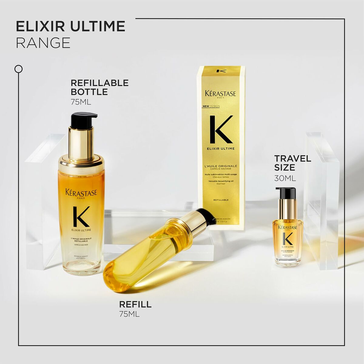 Haarserum Kerastase ELIXIR ULTIME 30 ml - Schoonheid, Haarverzorging - Kerastase