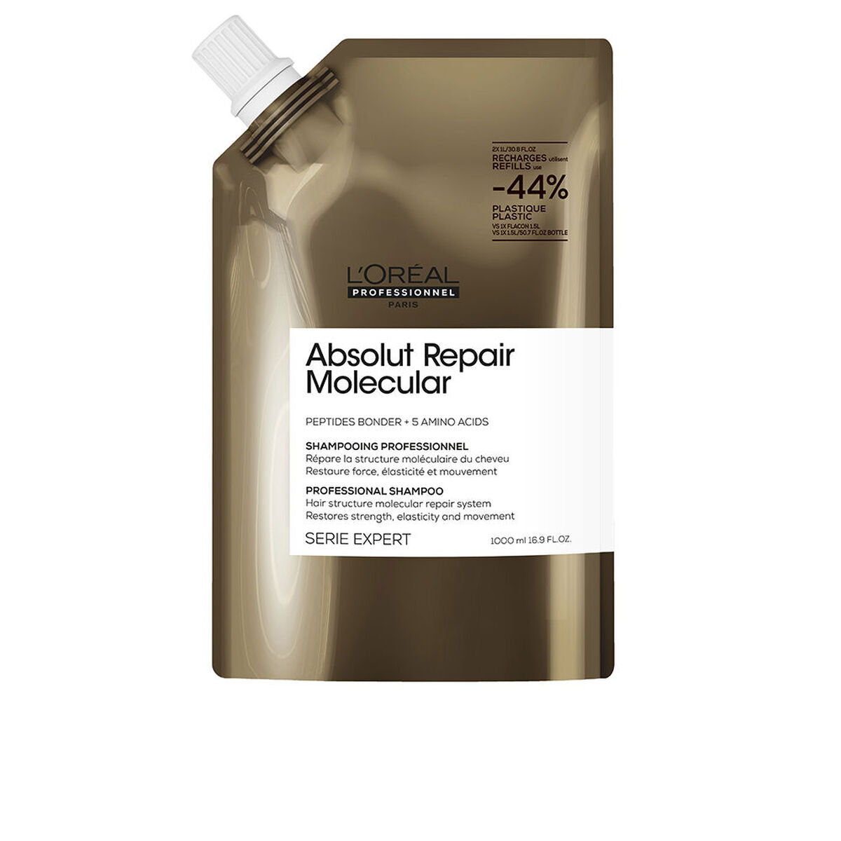 Shampoo L'Oreal Professionnel Paris ABSOLUT REPAIR MOLECULAR 1 L