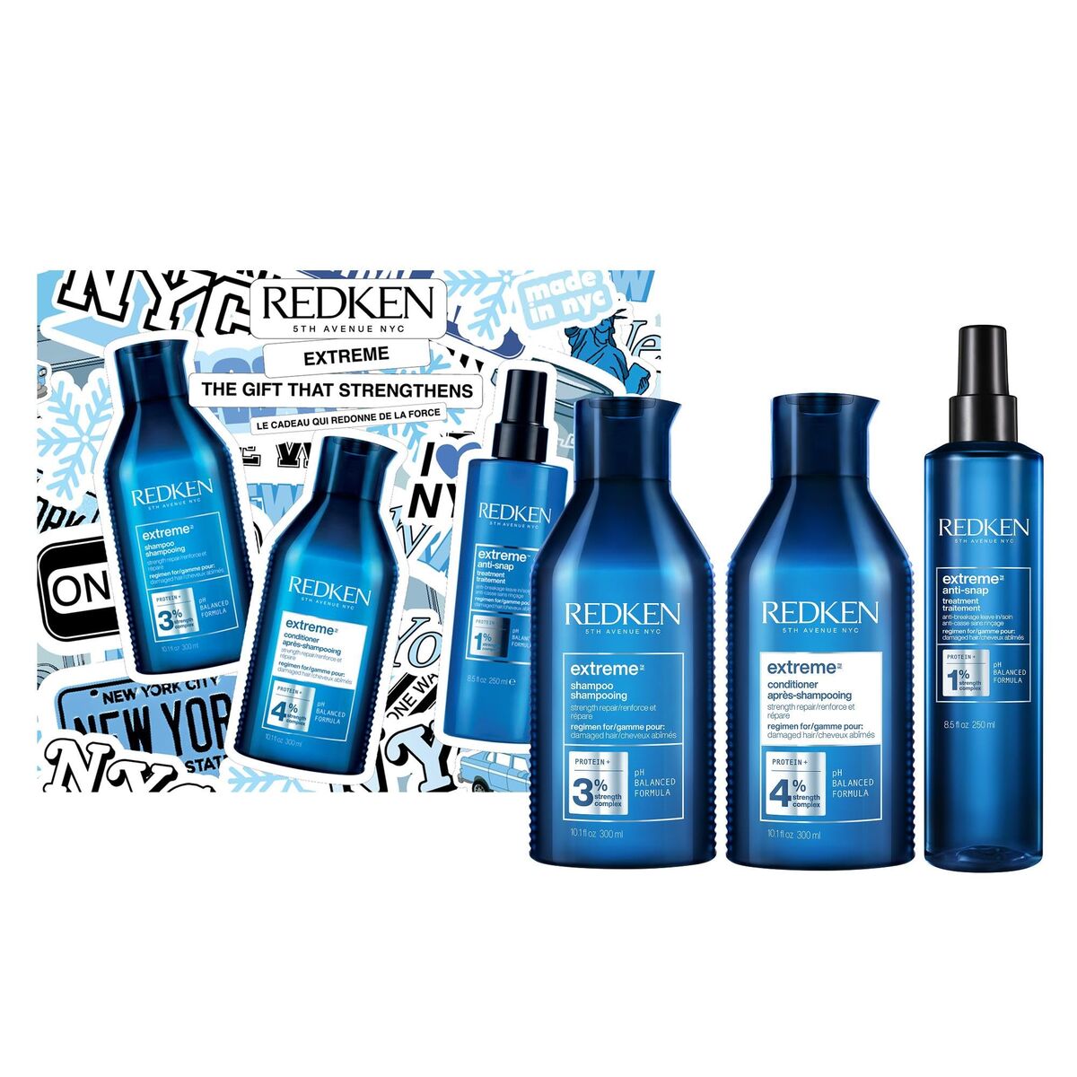 Shampoo Redken EXTREME 3 Onderdelen