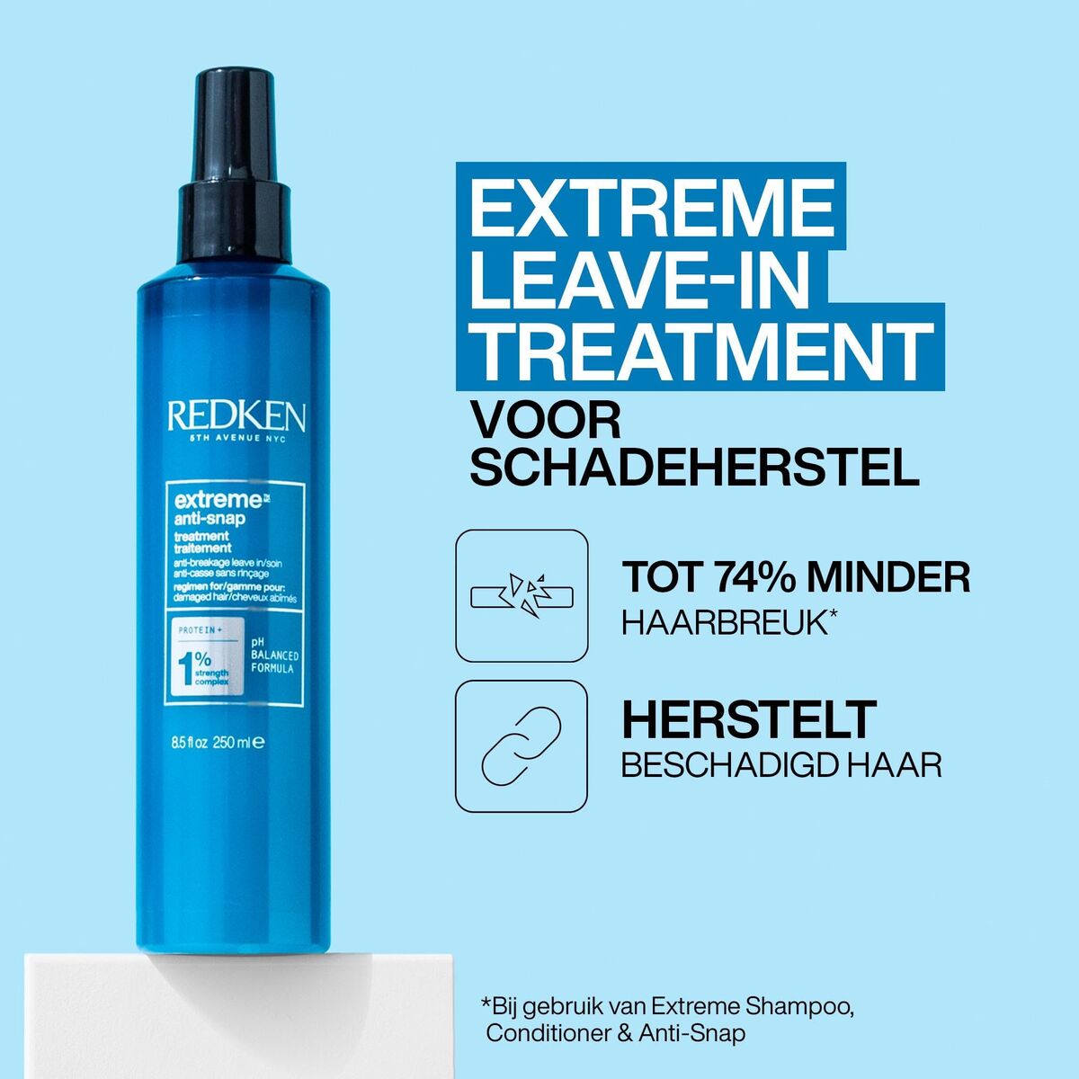 Shampoo Redken EXTREME 3 Onderdelen