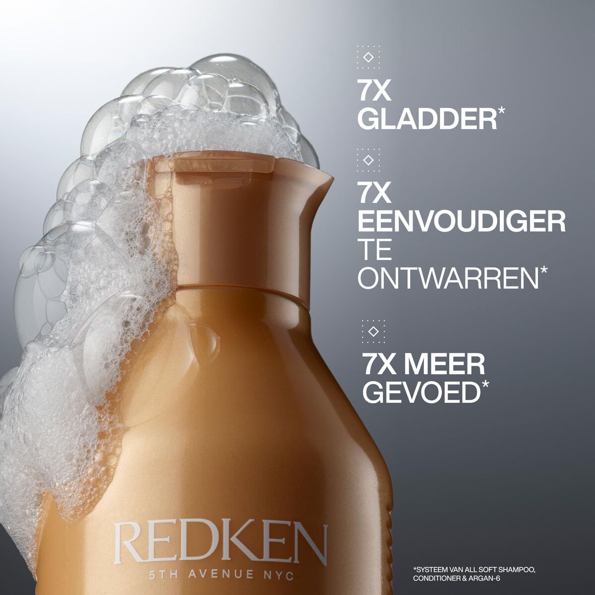 Shampoo Redken ALL SOFT 3 Onderdelen