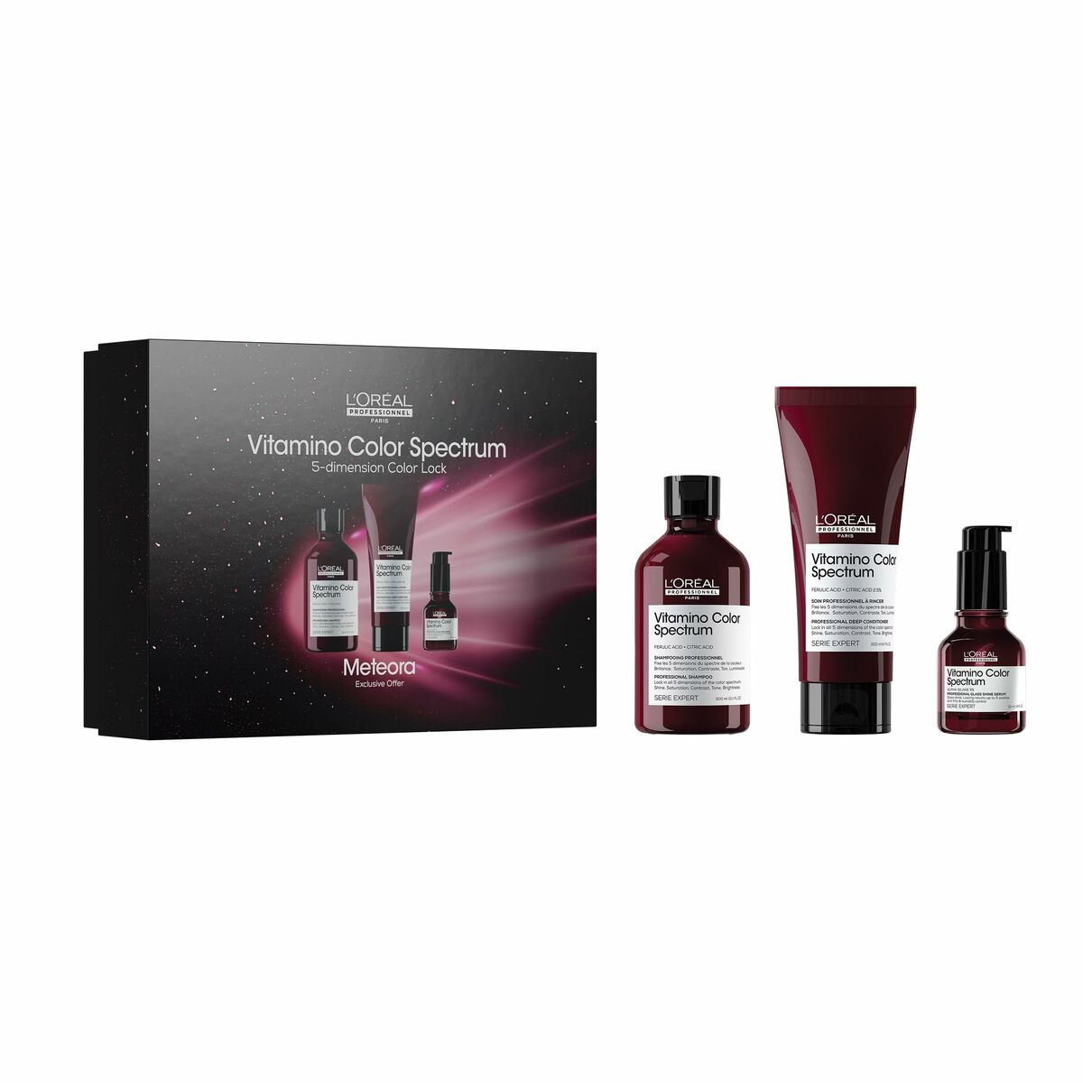 Kappersset L'Oreal Professionnel Paris VITAMINO COLOR SPECTRUM 3 Onderdelen