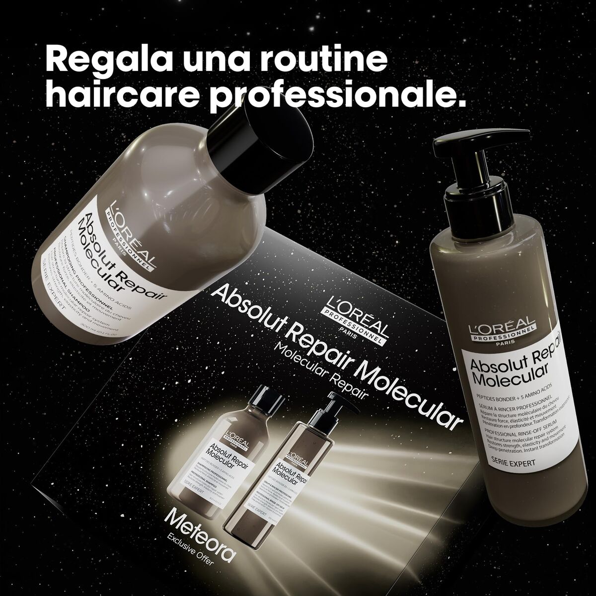 Kappersset L'Oreal Professionnel Paris ABSOLUT REPAIR MOLECULAR 2 Onderdelen