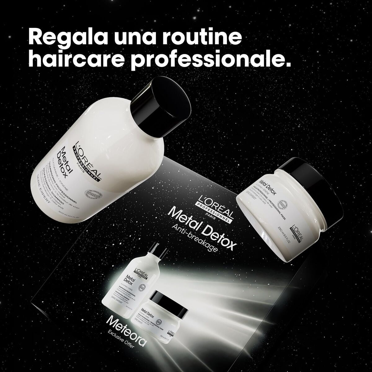 Kappersset L'Oreal Professionnel Paris METAL DETOX 2 Onderdelen