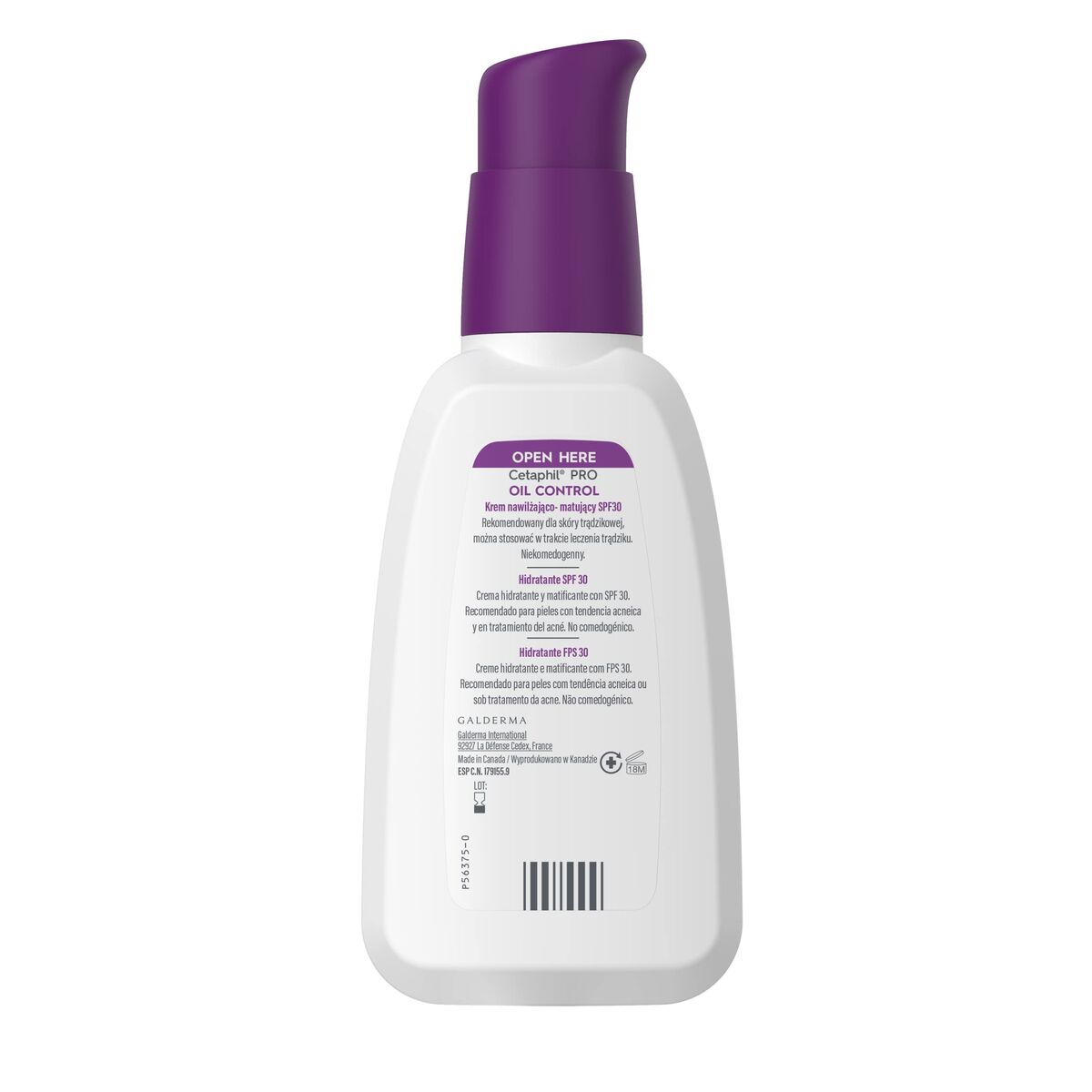 Hydraterende Gezichtscrème Cetaphil Pro Oil Control Spf 30 118 ml - Schoonheid, Huidverzorging - Cetaphil