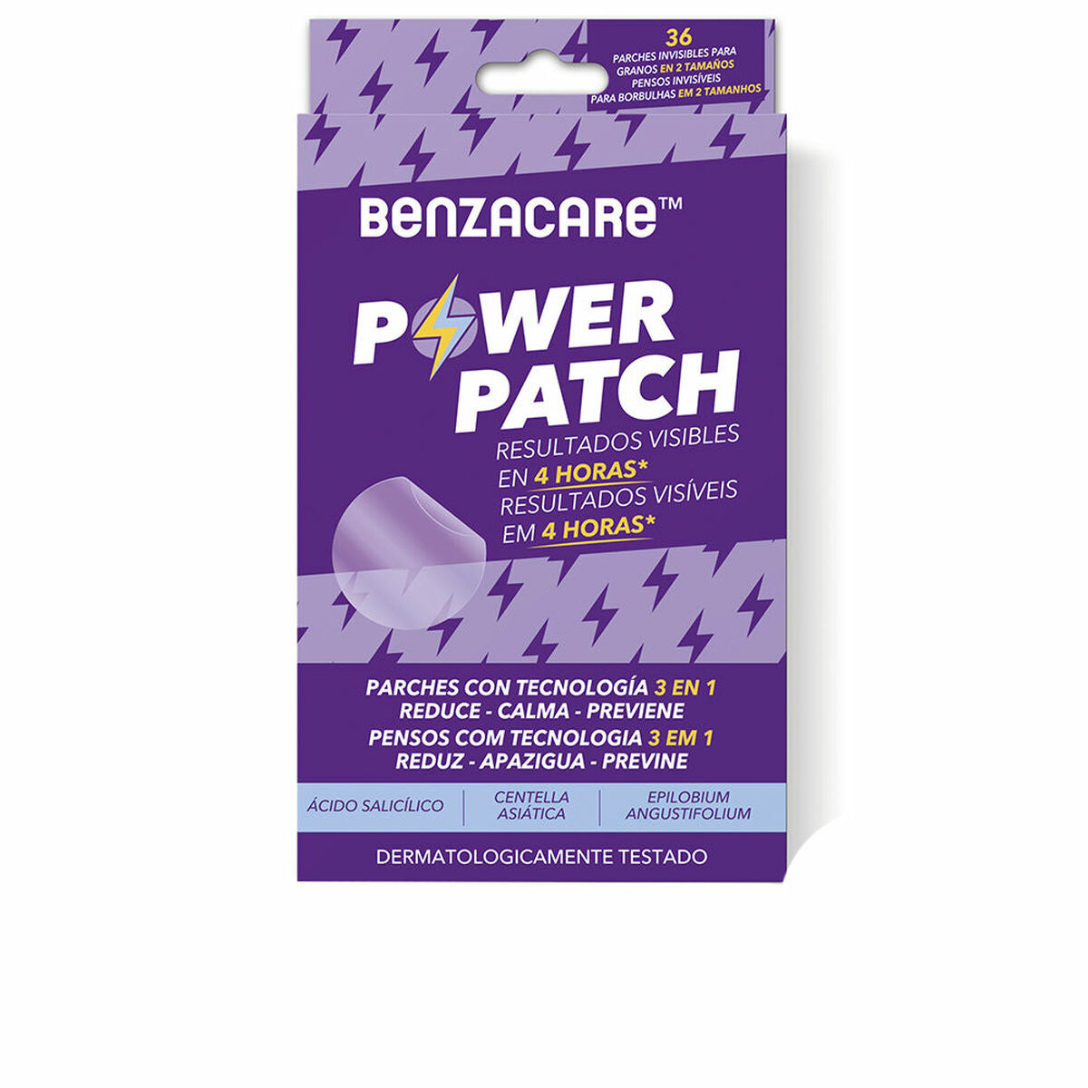 Gezichtspleisters Benzacare POWER PATCH