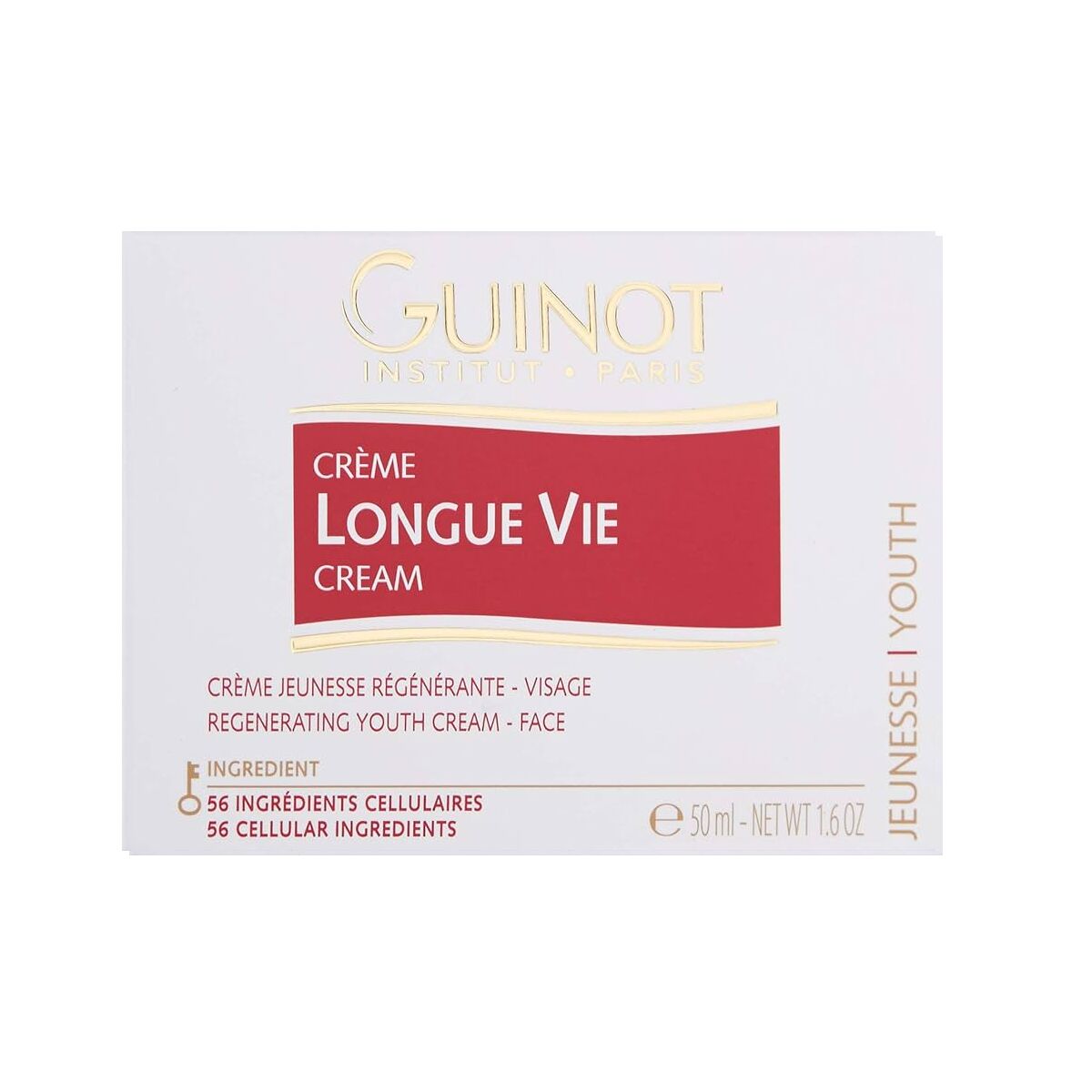 Anti - Veroudering Crème Guinot Longue Vie 50 ml - Schoonheid, Huidverzorging - Guinot