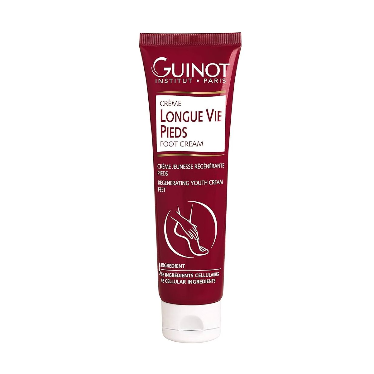 Vochtinbrengende Voetcrème Guinot Longue Vie 125 ml - Schoonheid, Huidverzorging - Guinot