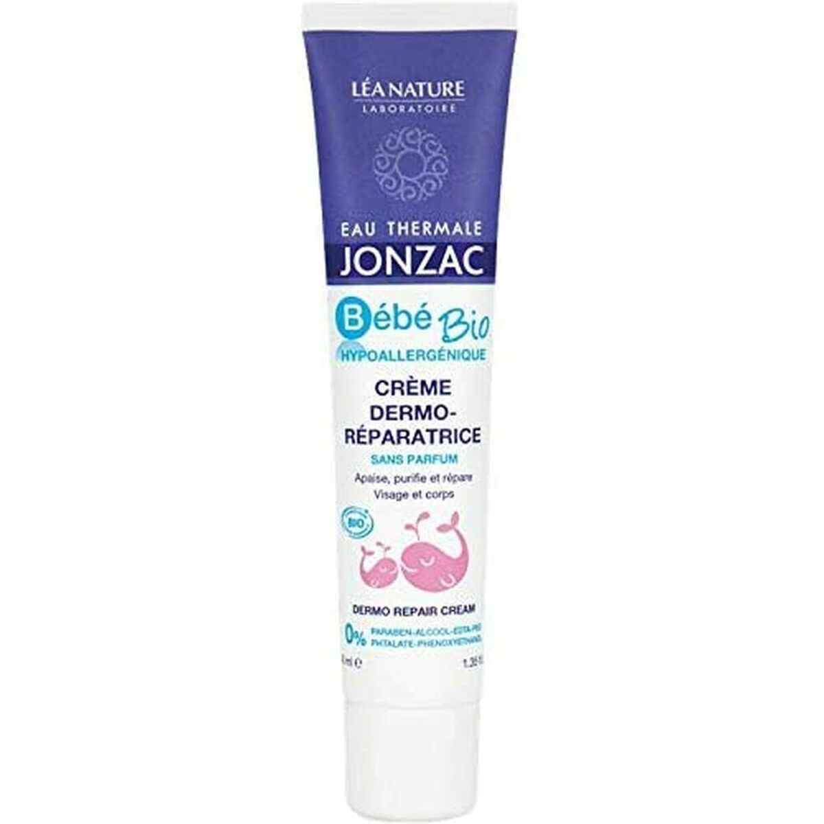 Reparerende Crème voor Baby's Eau Thermale Jonzac Bebé Bio (40 ml)