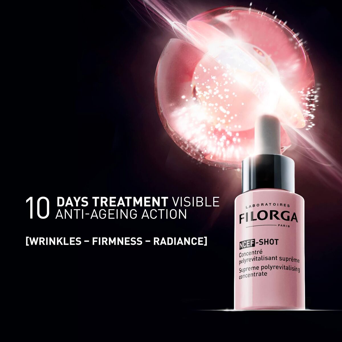 Revitaliserende Gezichtslotion Filorga Shot 15 ml - Schoonheid, Huidverzorging - Filorga