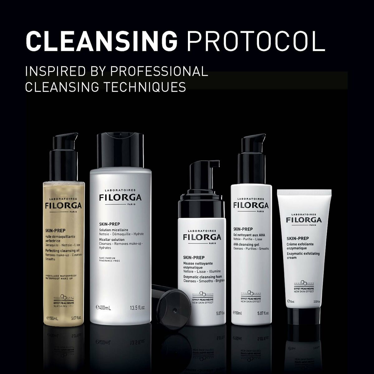 Gezichtsmake - Up Verwijderaar Filorga SKIN - PREP 400 ml - Schoonheid, Huidverzorging - Filorga