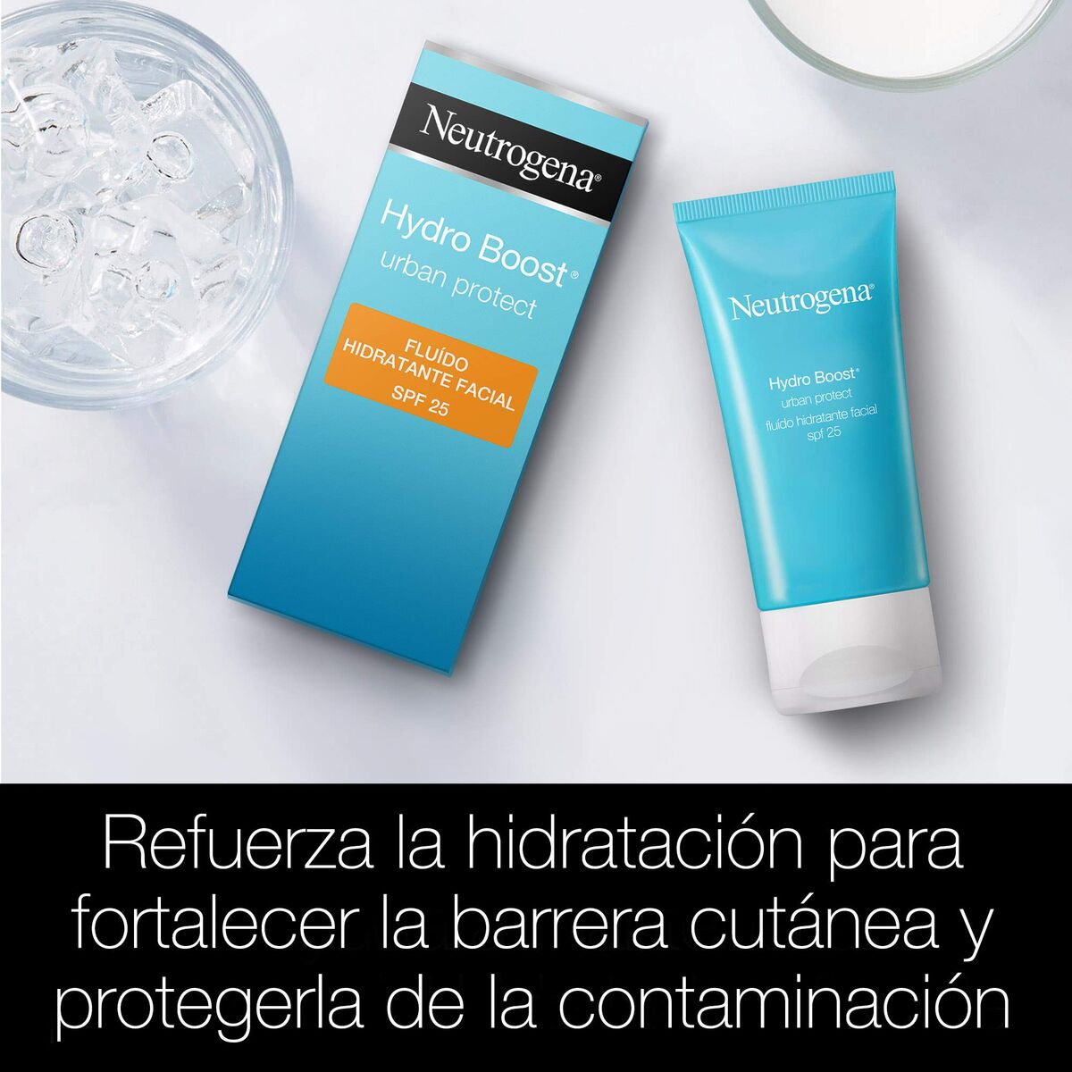 Hydraterend Gelaatsbehandeling Neutrogena Hydro Boost 50 ml Spf 25 - Schoonheid, Huidverzorging - Neutrogena