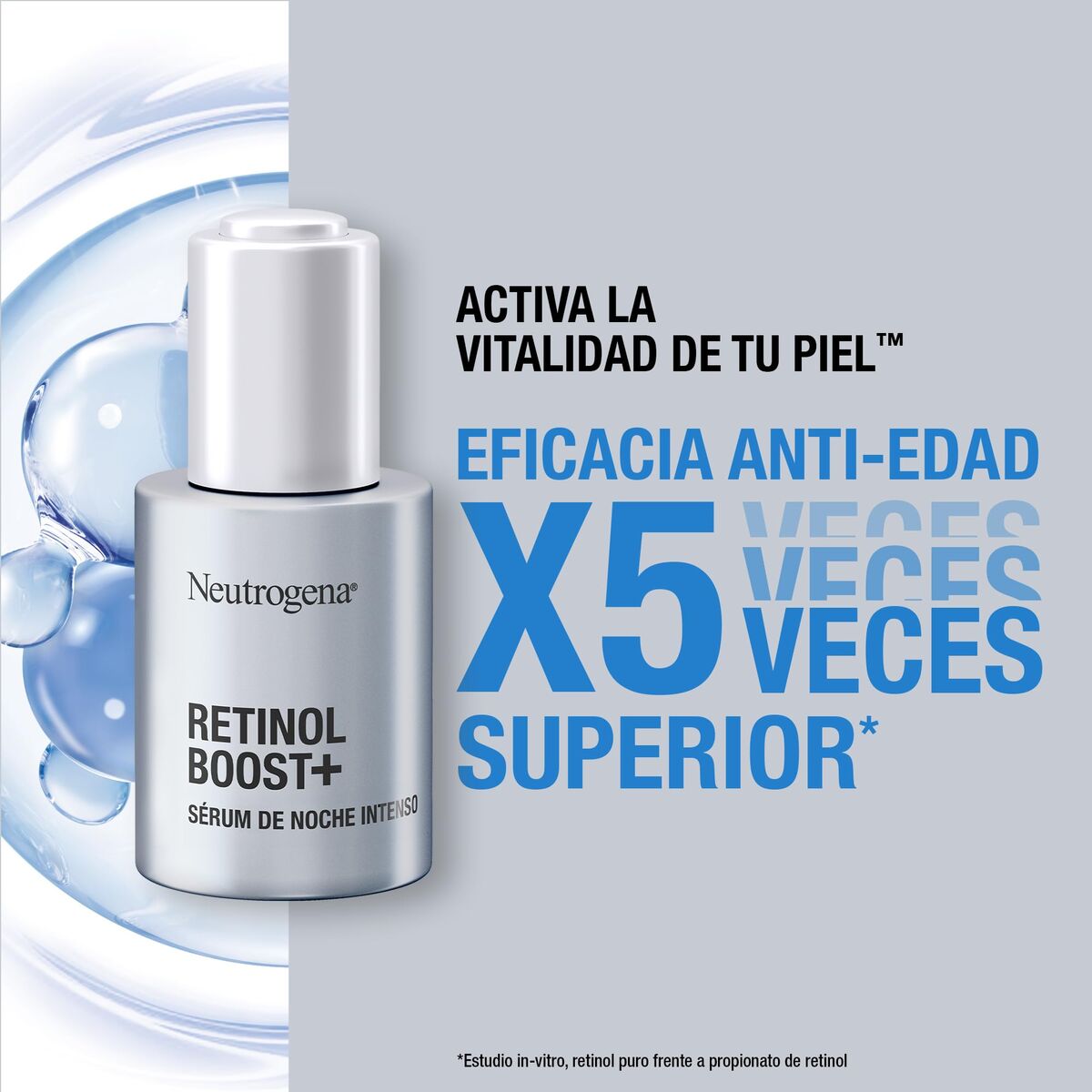 Vochtinbrengende Serum Neutrogena RETINOL BOOST 30 ml - Schoonheid, Huidverzorging - Neutrogena
