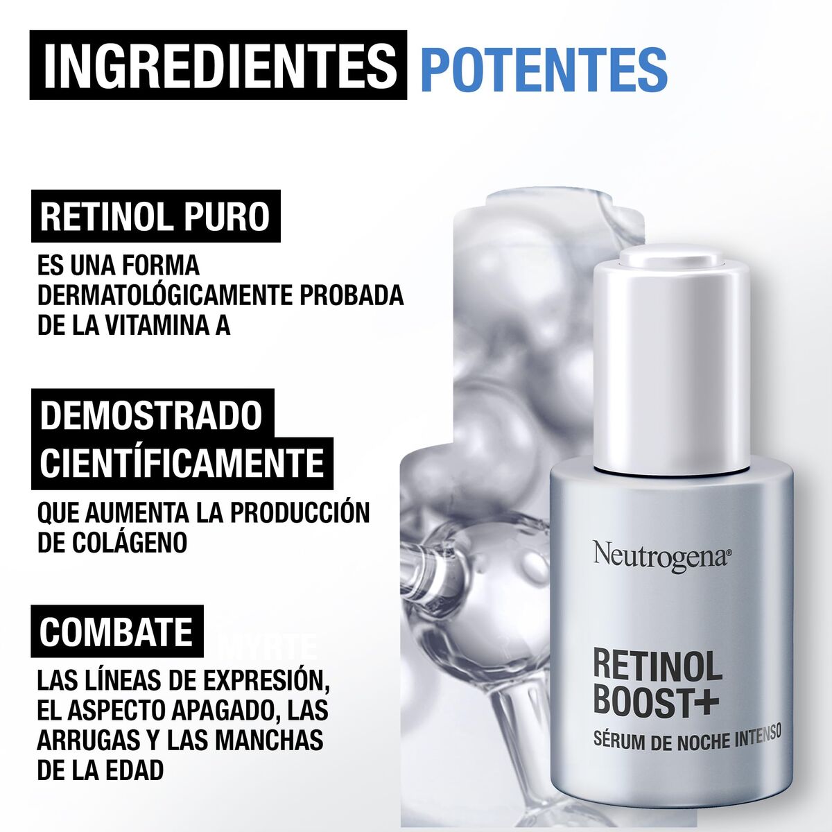 Vochtinbrengende Serum Neutrogena RETINOL BOOST 30 ml - Schoonheid, Huidverzorging - Neutrogena