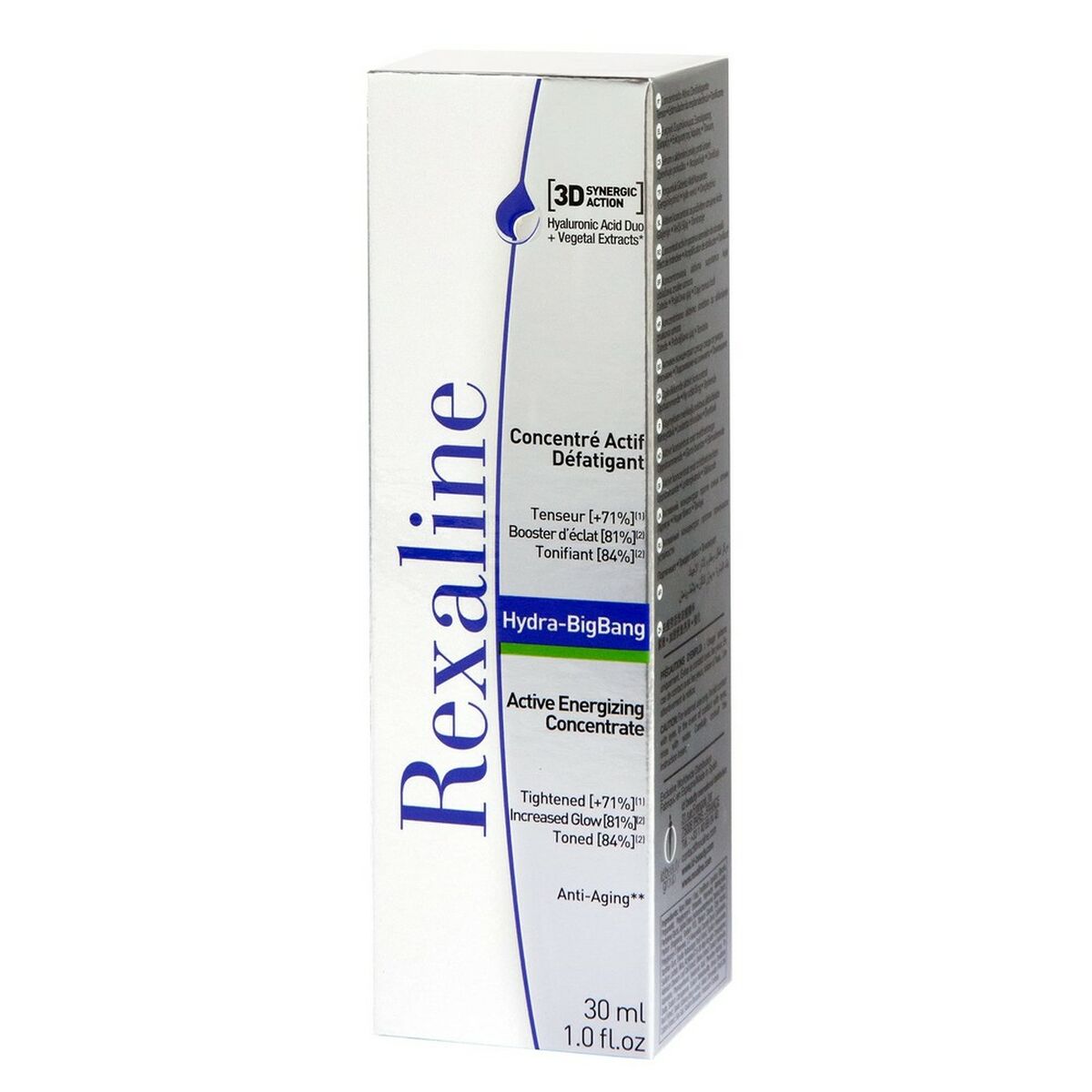 Anti-Vermoeidheids Serum Rexaline Hydra Bigbang 30 ml Geconcentreerd Verkwikkend