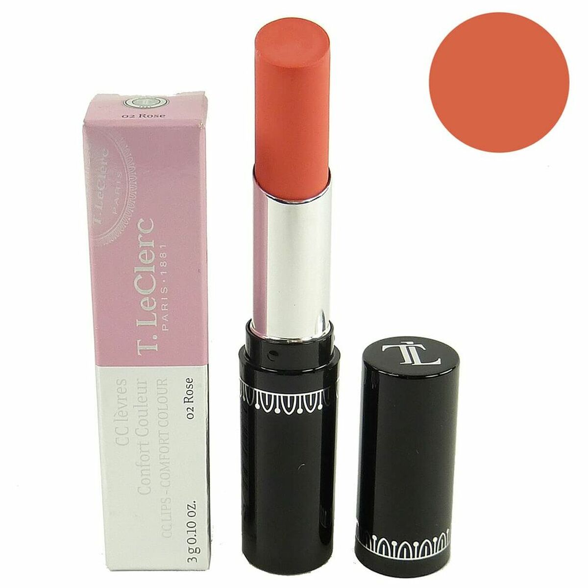 Lippenstift LeClerc 02 Rose (3 g) - Schoonheid, Make - up - LeClerc